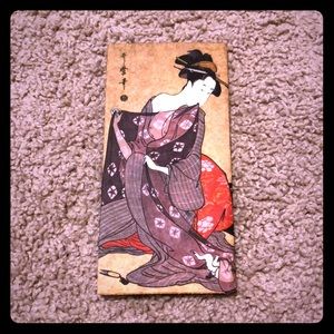 Decorative checkbook cover/wallet